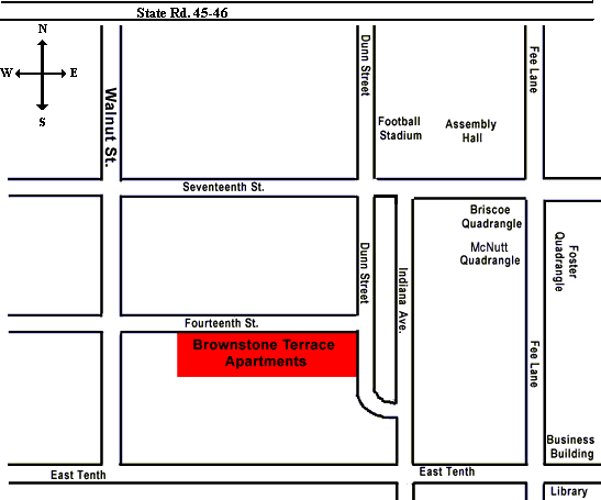 Original Brownstone Terrace Area Map